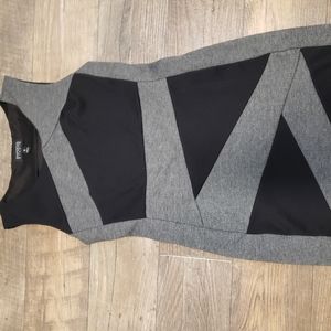 🍁Enfocus 6 Black/Grey Dress